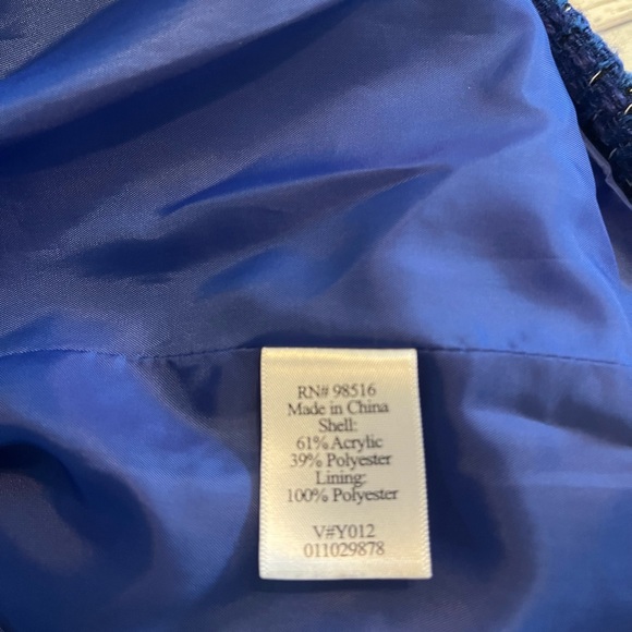 The BEST Coldwater Creek jacket, sz 18W. Beautiful! Fun zipper details. - Picture 9 of 9